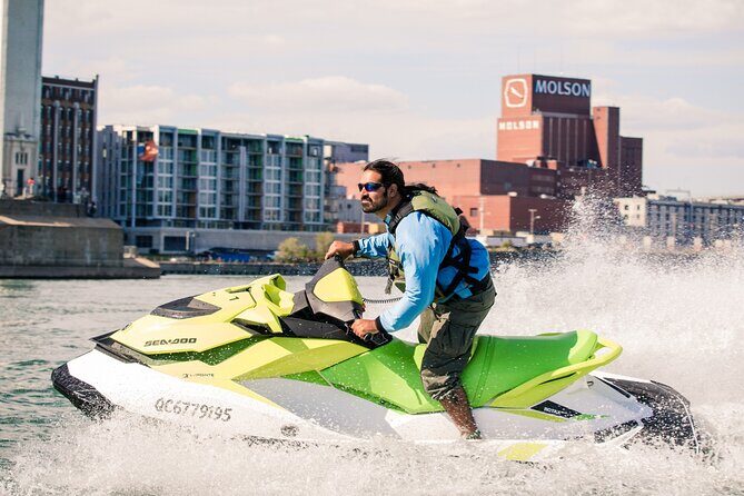 1-Hour Jet Ski Guided Tour – Explore Montreal Waterways in Style! - Free-Ride Time and the Île Sainte-Hélène Sight Loop
