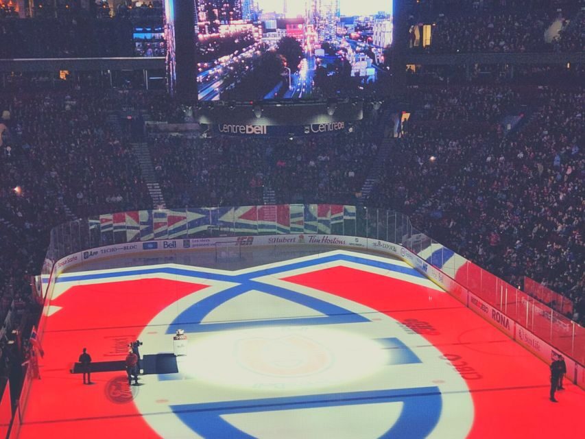 Bell Centre: Montreal Canadiens Ice Hockey Game Ticket - Bell Centre atmosphere: why a Canadiens game feels like local culture