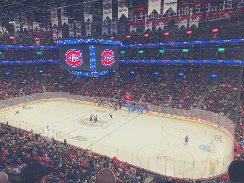 Bell Centre: Montreal Canadiens Ice Hockey Game Ticket - What happens during the game night: NHL intensity in real time