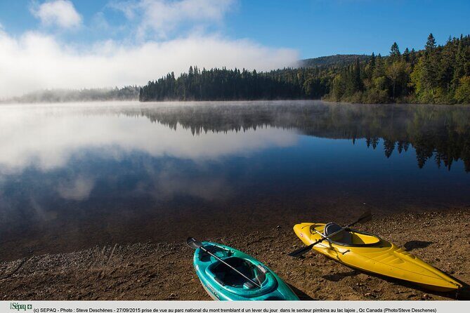 Day at Mont-Tremblant National Park - La Pimbina and the Envol hiking trail: your morning payoff