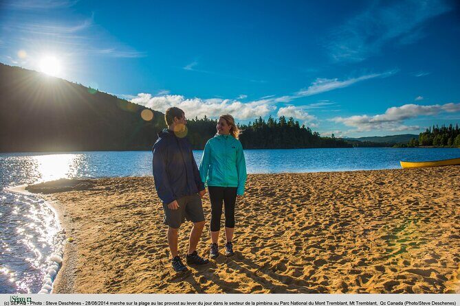Day at Mont-Tremblant National Park - Lake Provos afternoon: swimming plus optional canoe, kayak, or paddle board