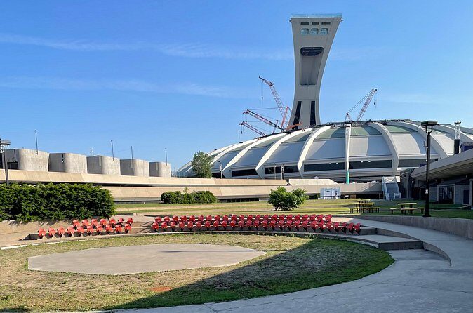 Exclusive Tour of the Montreal Olympic Games by MTL76 - Nadia Comaneci Square: Performances You’ll Remember