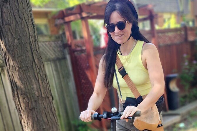 Experience Old Montreal on e-scooters with a local comedian - Stop 1: Marche Atwater and the food-market mindset