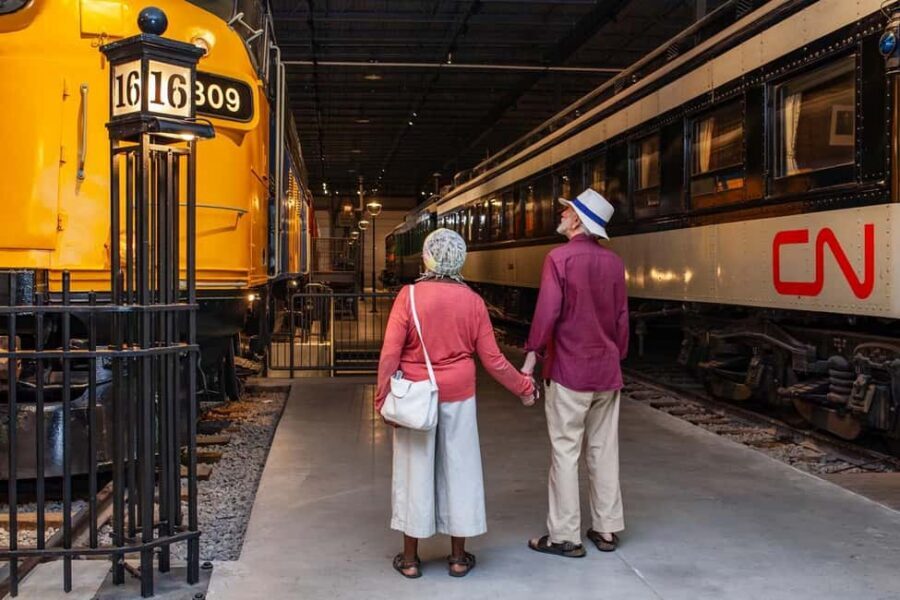 Exporail, the Canadian Railway Museum - The discovery trail and the shop: small stop, big payoff