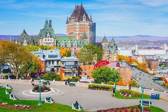 From Montreal: Quebec City One Day Trip with Hotel Pickup - Montmorency Falls: what the included ticket really buys you