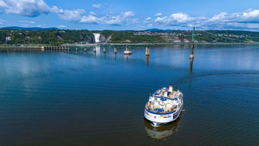From Montréal: Québec City, River Cruise & Montmorency Falls - Montmorency Falls at 276 Feet: Worth the Quick Stop