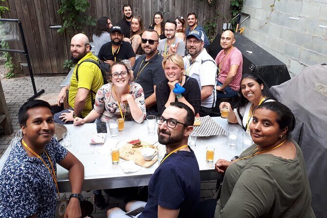 Guided Happy Hour Brew Tour in Montreal with Dinner - Microbrasserie 4 Origines: First Tastes and a Friendly Welcome