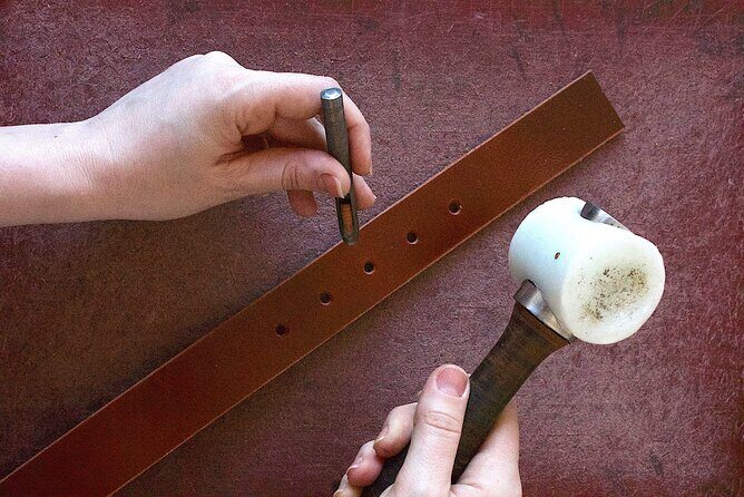 Leather belt making workshop - Key Highlights You’ll Feel Right Away