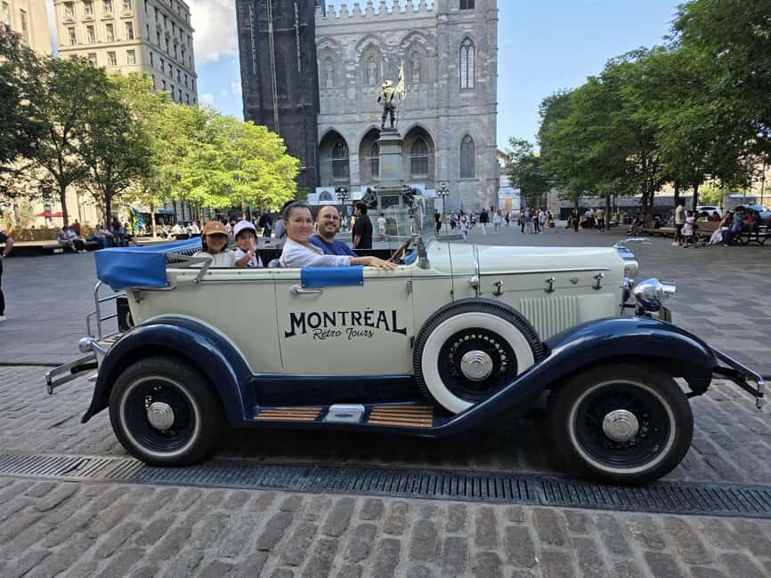 Montreal: An unforgettable guided tour in a vintage 1930s convertible car - Price and Value: What $69 Really Buys You