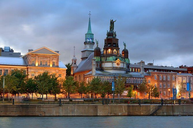 Montreal Gourmet Dinner Cruise with DJ & Dancing - Old Port Landmarks: Clock Tower, Promenade Feel, and Early Night Energy