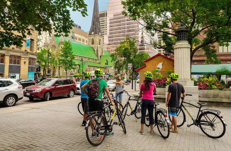 Montreal: Guided Bike Tour of City, Old Port & Plateau - La Fontaine Park and McGill: greenery, culture, and city-scale views