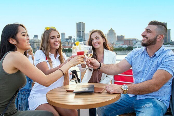 Montreal History Guided Sightseeing Cruise - Onboard Comfort: Terraces, Glass-Enclosed Dining, and the On-Board Café