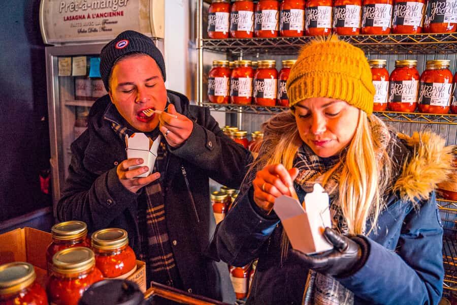 Montreal: Mile End District Food Tour with 8+ Tastings - Poutine with smoked meat and fried pickles