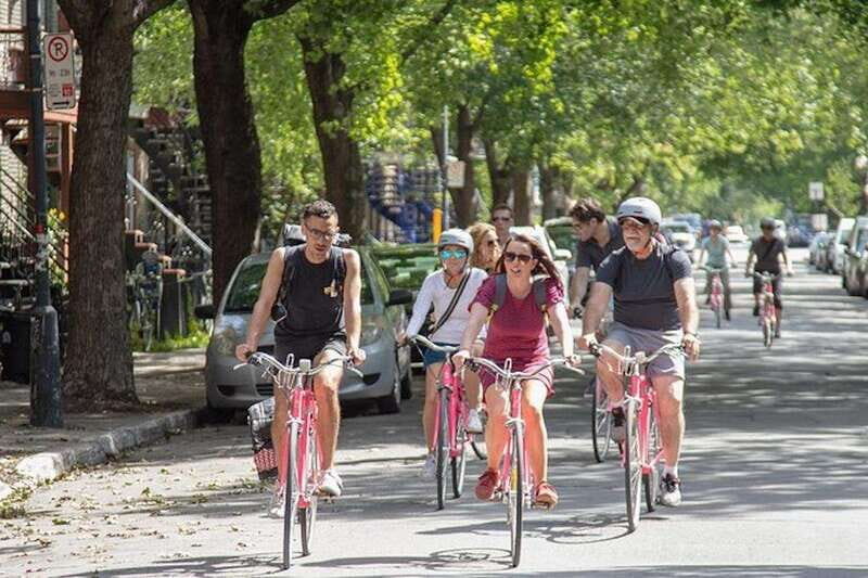 Montreal: Non Touristy Pink Bike Tour - Street Art, Back Laneways, and the City’s Real Texture