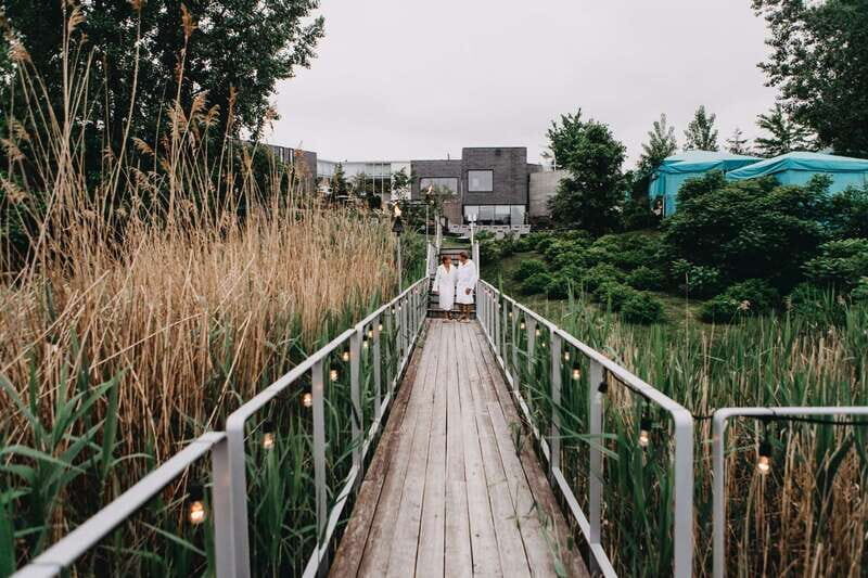 Montreal: Nordic Spa Thermal Experience - Outdoor whirlpools in winter: why cold weather can be the best time