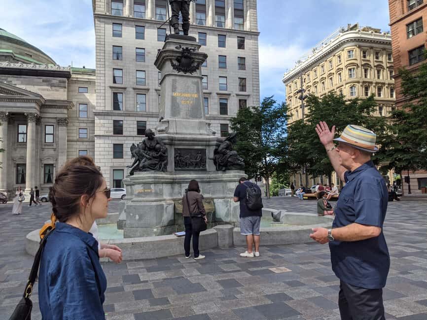 Montréal: The Original Old Montréal Walking Tour - Basilica area plus the observation wheel zone: pairing landmark mood with city context