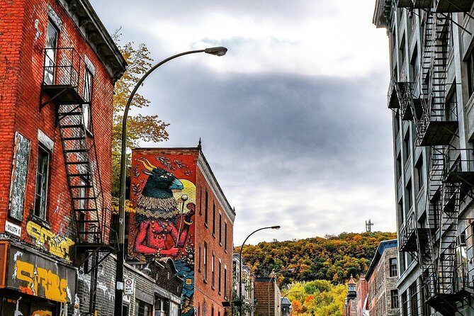 Montreal's Plateau Mont-Royal and Mile End Tour by MTL Detours - Plateau Mont-Royal: St-Laurent axis, Victorian facades, and spiral staircases
