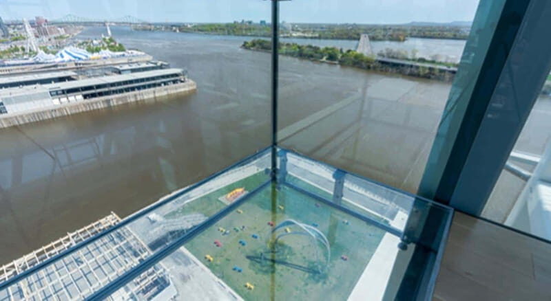 Port of Montreal Glass Tower Entry - Augmented reality capsules: using the tower views to learn