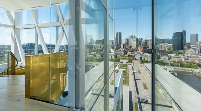 Port of Montreal Glass Tower Entry - Viewfinders and landmark spotting: turning the skyline into a map