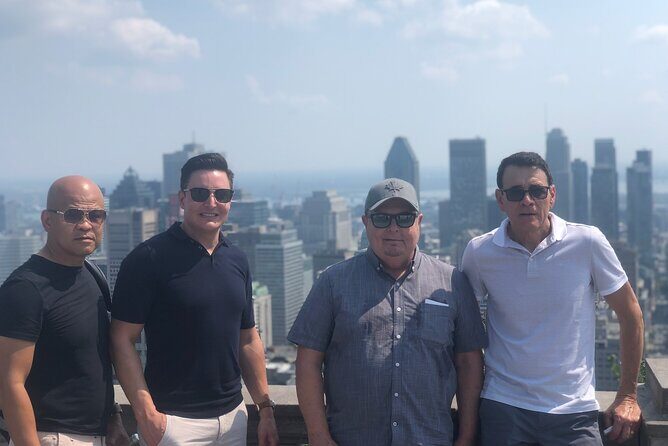 PRIVATE 3-hour COMPLETE tour of Montréal in convertible Cadillac - Victorian Row Houses and the Steep Staircase Style of Montreal